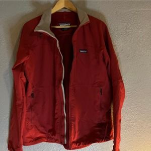 PATAGONIA men’s jacket Red with grey size L